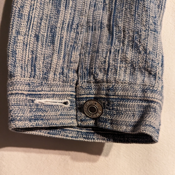 Denim Jacket mixed Twill blend - Picture 2 of 14